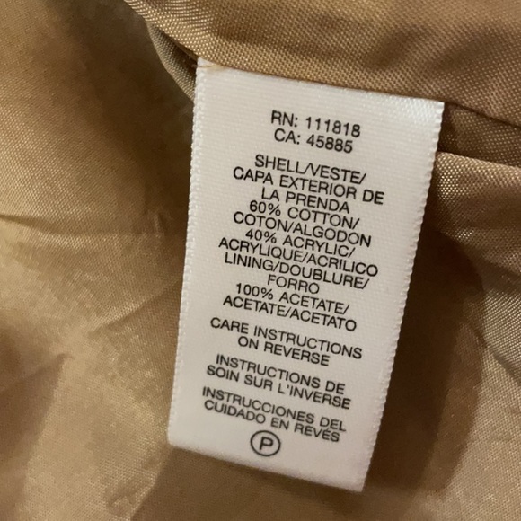 Michael Kors petite XS cropped jacket blazer fall - Picture 11 of 14